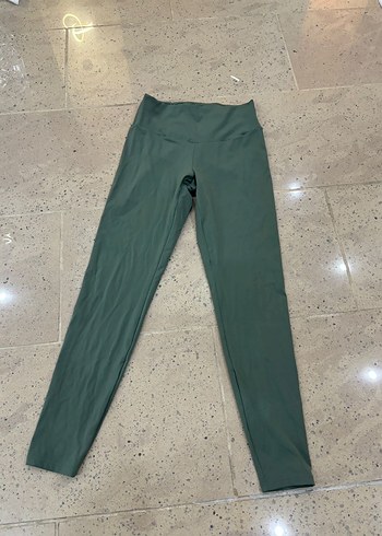 Oysho Yeşil Midi Boy Spor Kadın Tayt