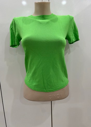 Yeşil Kısa Kollu Basic Tişört
