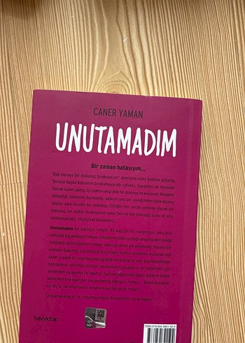 Unutamadım - Caner Yaman Roman - Görsel 3