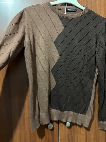 Kahverengi bluz - Görsel 5