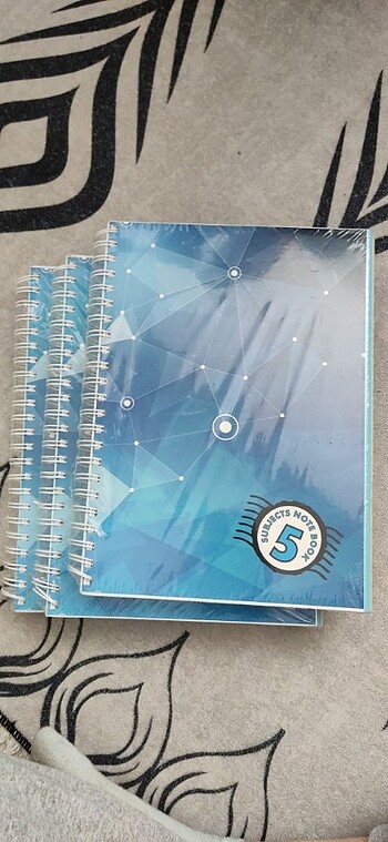 spiralli 5 kapak 200 yaprak defter 