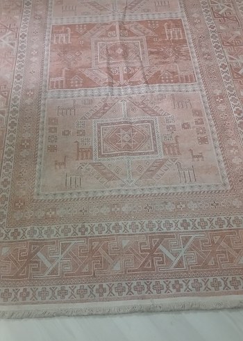  Beden Bej Bohem Soyut Desenli Halı