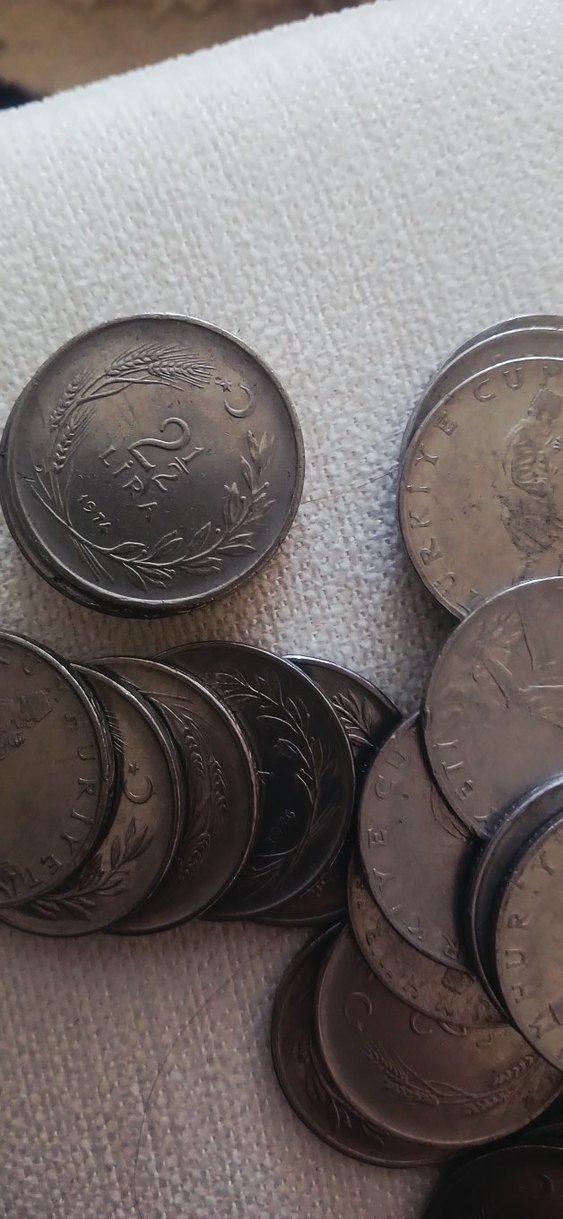 metal 2.5 lira eski - Görsel 2