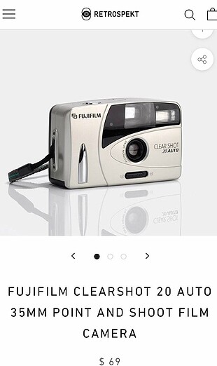 Fujifilm clear shot 20 auot