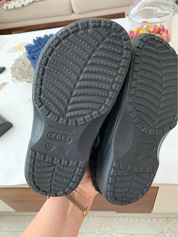 30 Beden siyah Renk Crocs içi polar C12/13