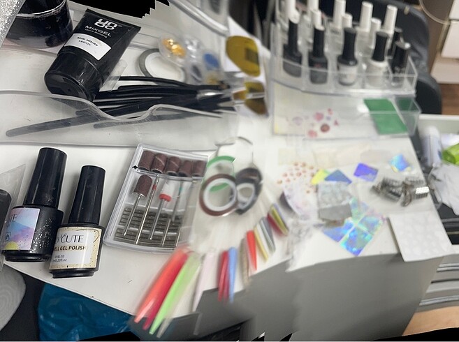 Kalıcı oje jel tırnak nail art malzemeleri - Görsel 8