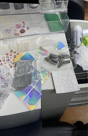 Kalıcı oje jel tırnak nail art malzemeleri - Görsel 9