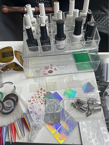 Kalıcı oje jel tırnak nail art malzemeleri - Görsel 6