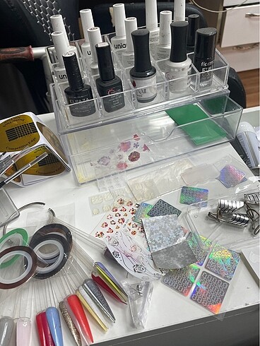 Kalıcı oje jel tırnak nail art malzemeleri - Görsel 10