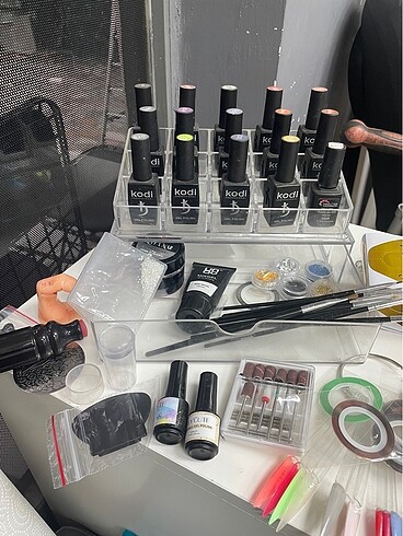 Kalıcı oje jel tırnak nail art malzemeleri - Görsel 11