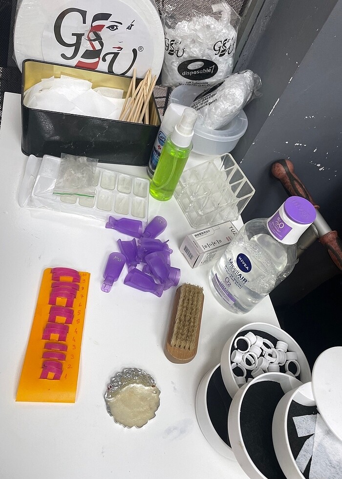 Kalıcı oje jel tırnak nail art malzemeleri - Görsel 3