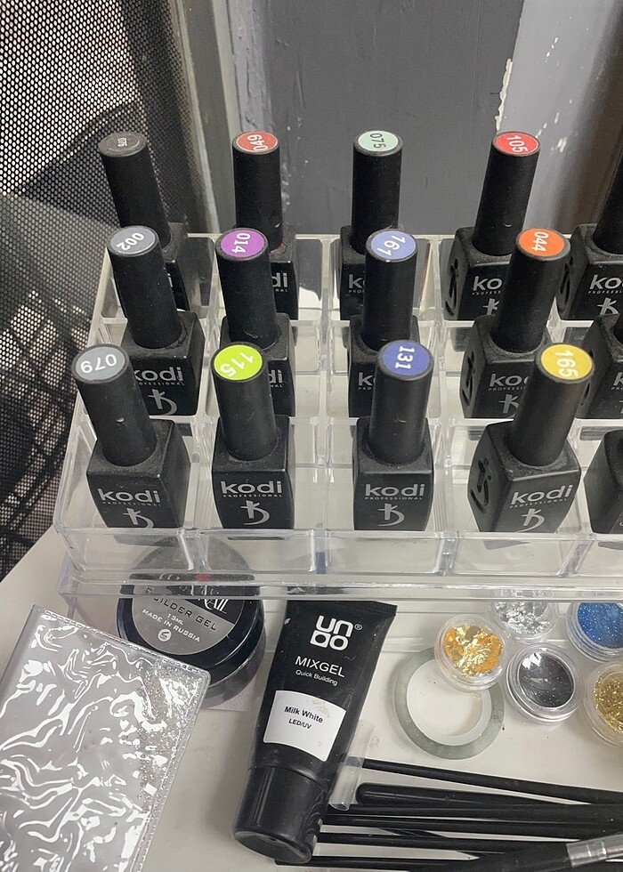 Kalıcı oje jel tırnak nail art malzemeleri - Görsel 2