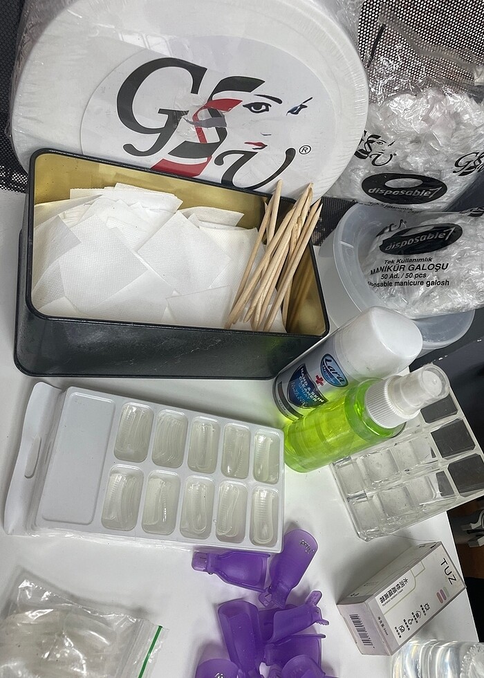 Kalıcı oje jel tırnak nail art malzemeleri - Görsel 4