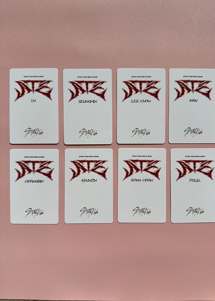 Stray Kids Ate Changbin fotokart - Görsel 3