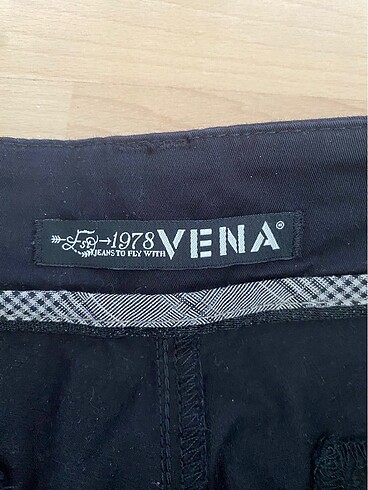 27 Beden siyah Renk Vena pantolon