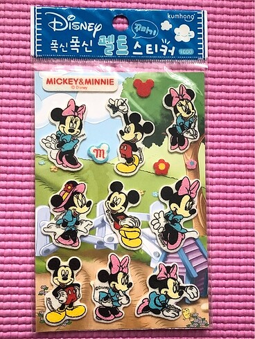 universal Beden Disneyin Mickey Stickerı