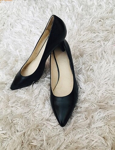 Nine West Siyah Topuklu Ayakkabı