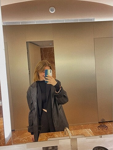 Deri blazer