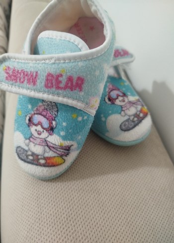 Erkek Çocuk Renkli Baskılı Sıcak Terlik - Görsel 5