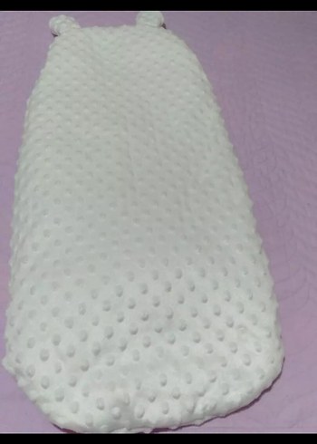 Nakışlı Beyaz Bebek Battaniyesi - Görsel 3