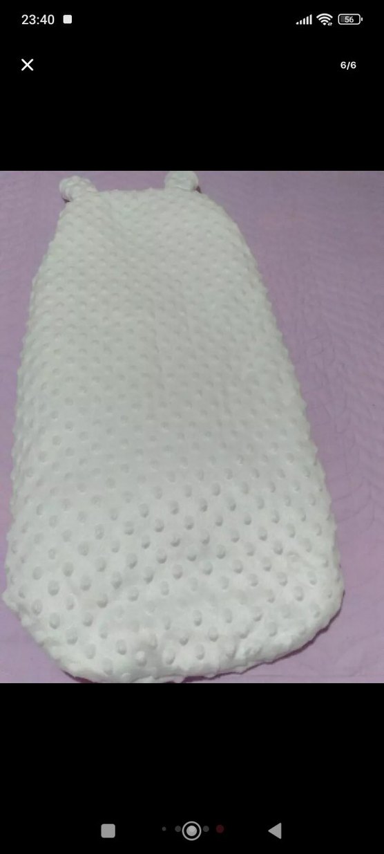 Nakışlı Beyaz Bebek Battaniyesi - Görsel 3