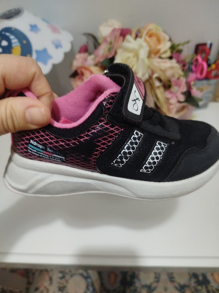 N'drops Kız Çocuk Pembe Spor Ayakkabı - Görsel 3