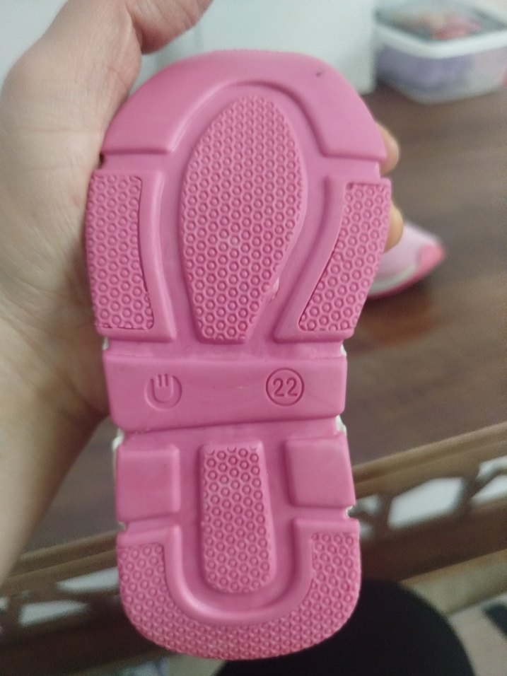 Kız Çocuk Pembe Örgü Spor Ayakkabı - Görsel 2