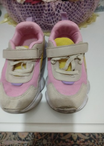 Kız Çocuk Çok Renkli Bağcıksız Spor Ayakkabı - Görsel 5