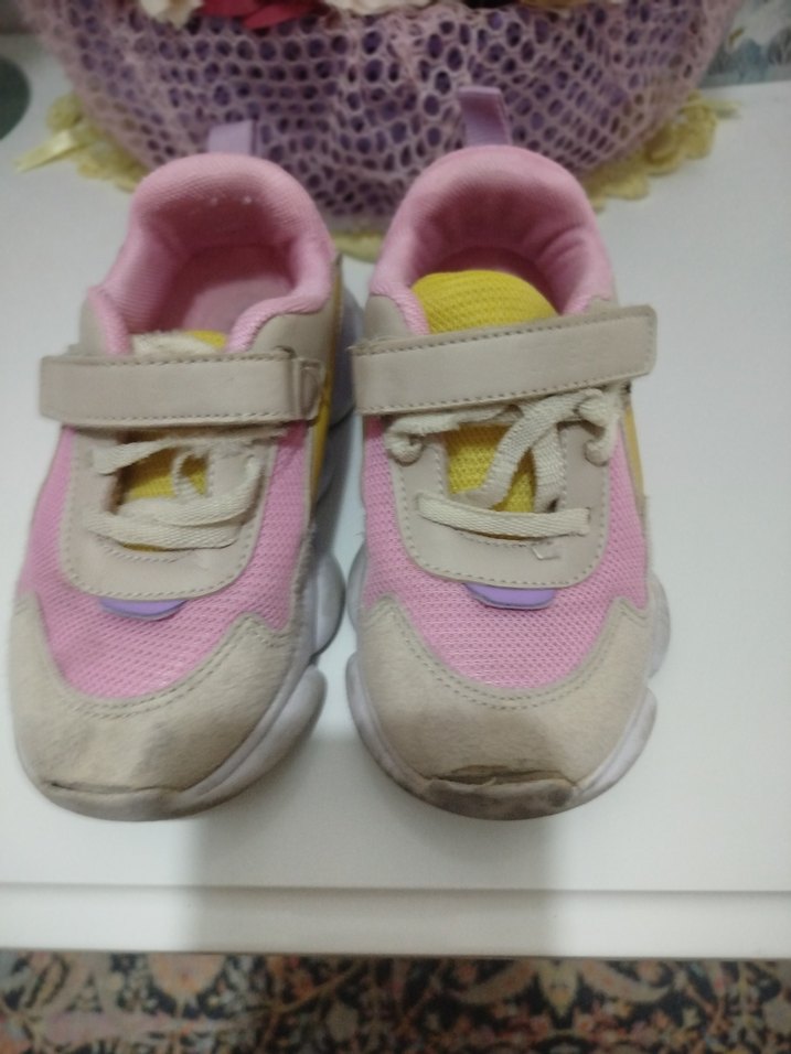 Kız Çocuk Çok Renkli Bağcıksız Spor Ayakkabı - Görsel 5