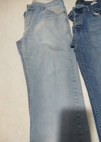 Mavi Pastel Renkli Erkek Kot Pantolon - Görsel 3