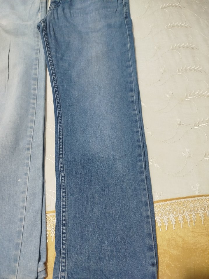 Mavi Pastel Renkli Erkek Kot Pantolon - Görsel 2