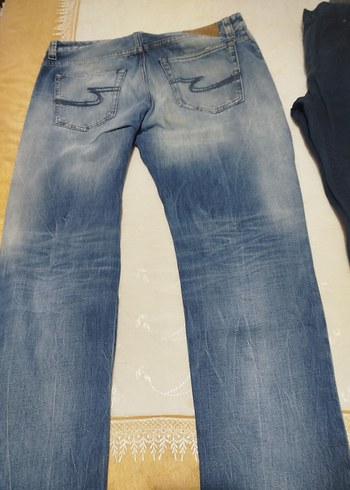 Erkek Günlük Kot Pantolonlar - Mavi Tonlar - Görsel 13