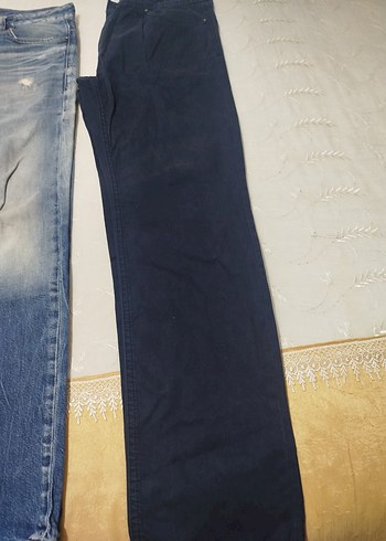 Erkek Günlük Kot Pantolonlar - Mavi Tonlar - Görsel 15