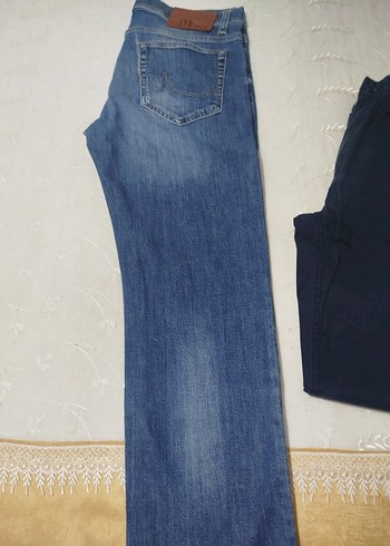 Erkek Günlük Kot Pantolonlar - Mavi Tonlar - Görsel 8