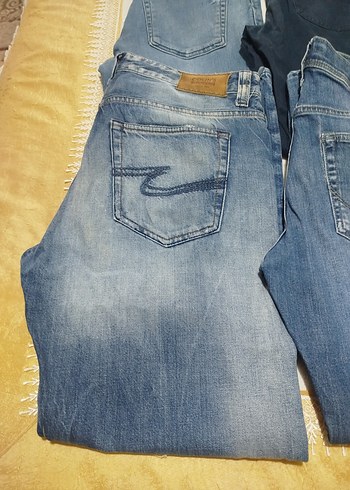 Erkek Günlük Kot Pantolonlar - Mavi Tonlar - Görsel 7