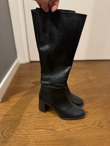 Nine West siyah çizme