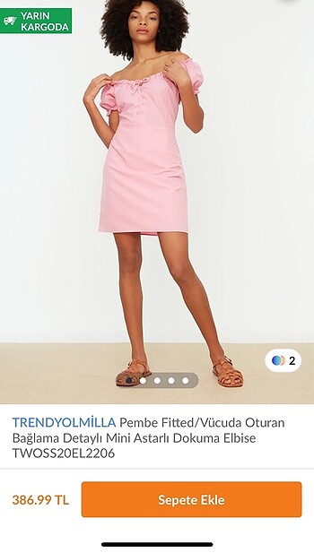PEMBE ELBİSE