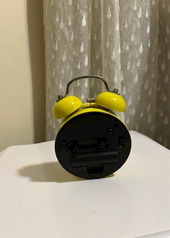 Sarı Vintage Çalar Saat - Görsel 3