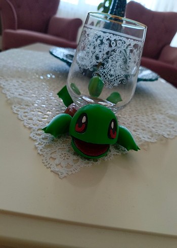 Yeşil Kaplumbağa Bardak Altlığı - Görsel 2