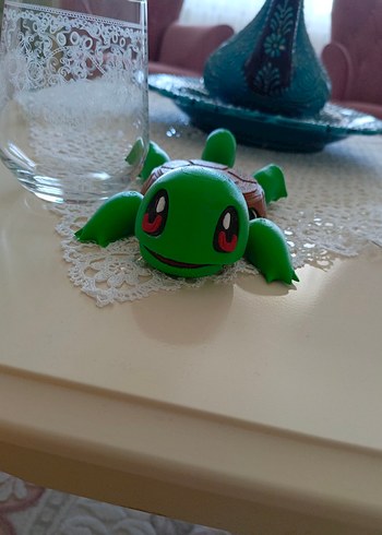 Yeşil Kaplumbağa Bardak Altlığı - Görsel 3