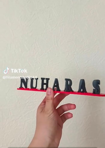 Çift taraflı isimlik - Görsel 2