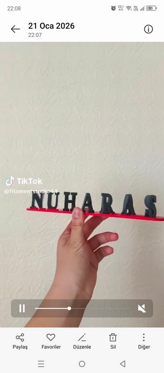 Çift taraflı isimlik - Görsel 2