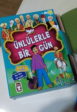 ünlülerle bir gün 10 lu kitap seti