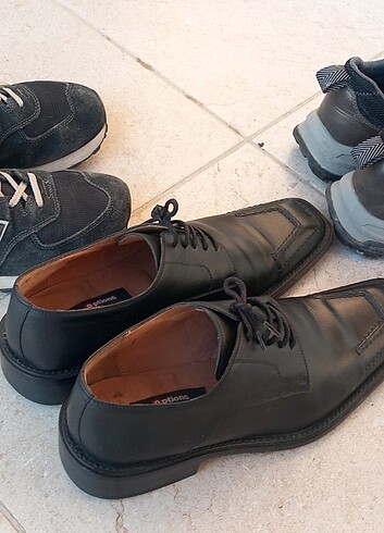 Skechers hakiki deri ayakkabi ve skechers