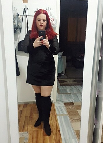 Kadife elbise