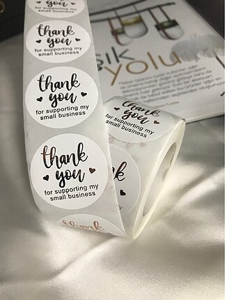 Thank You Sticker