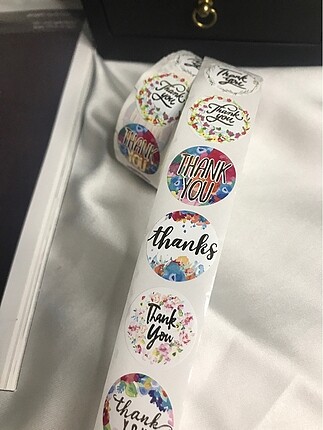 Beden Renk Thank You Sticker