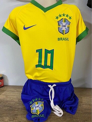Brezilya Neymar Çoçuk Forma