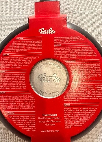  Beden Fissler tava