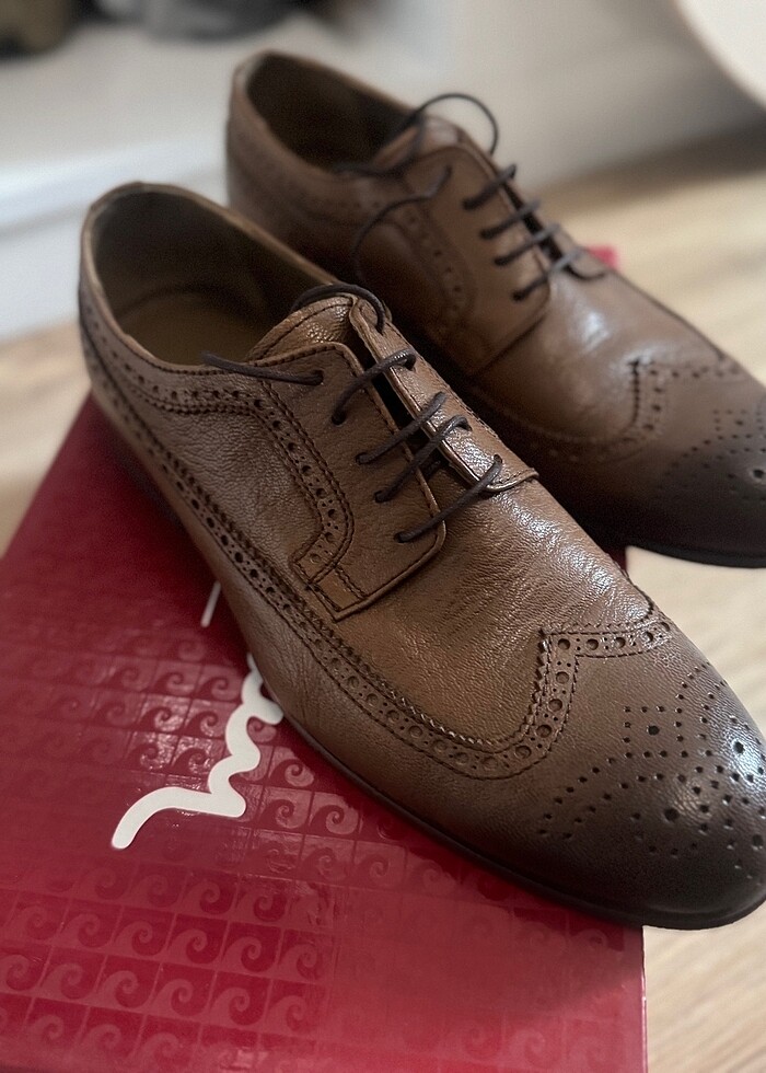 Hakiki deri erkek ayakkabısı - Görsel 4